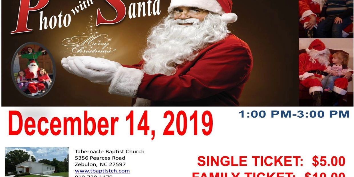 Photos With Santa 2019